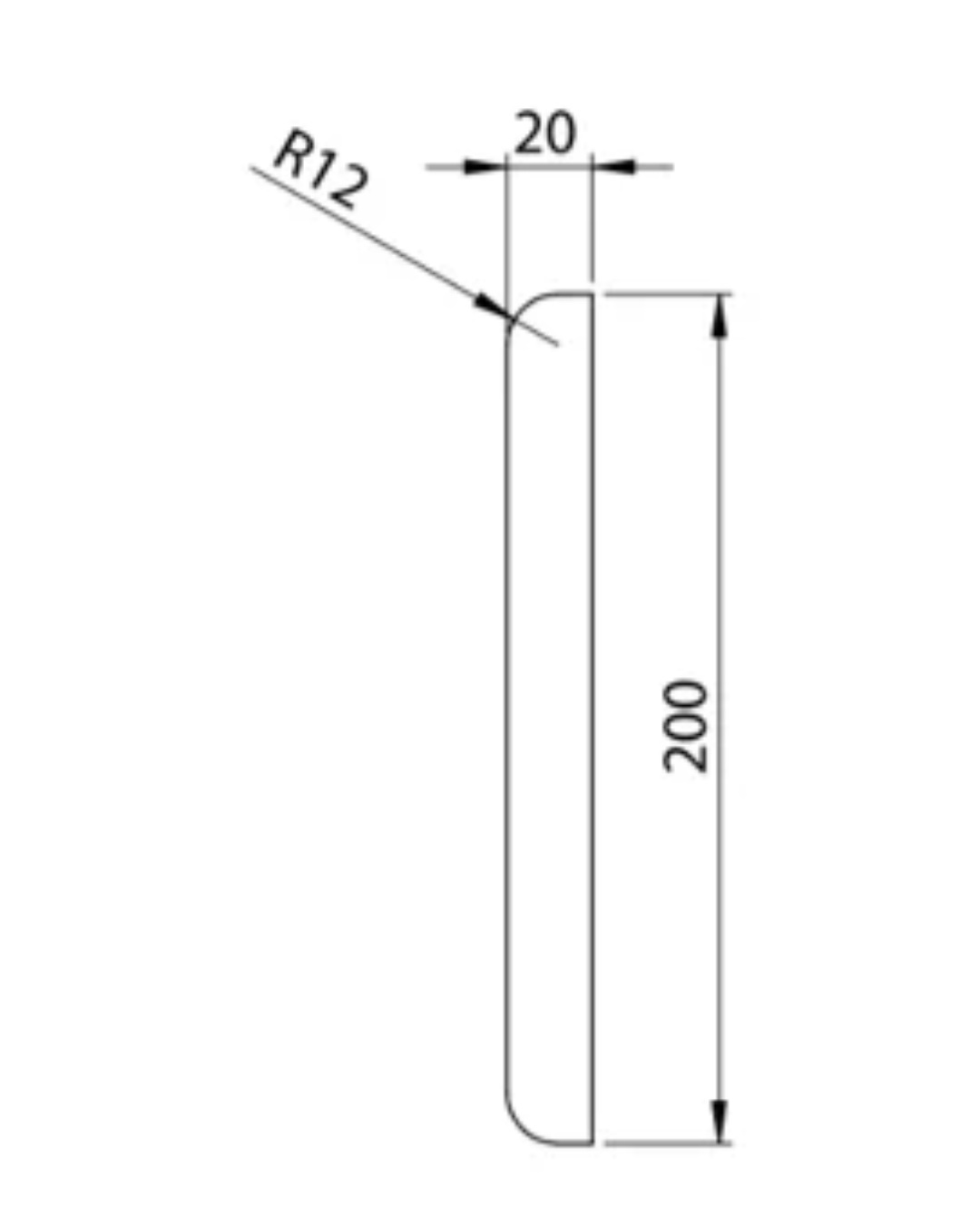 TPRadius Schrammschutz an der Wand aus recycelten Kunststoffen – Bild 3
