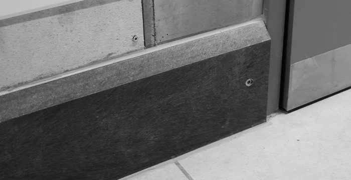 Wand/Sockelrammschutz: TP200 & 250