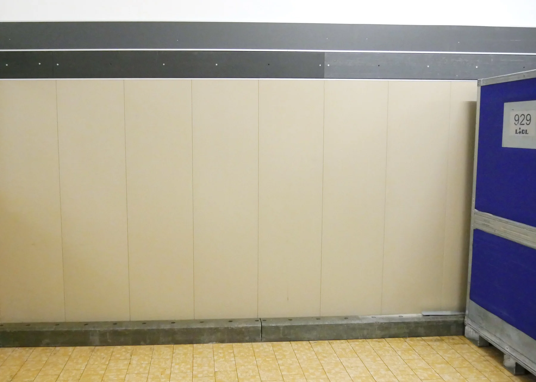 Tera Protect Wandplatte – robuste Wandschutzplatte aus Recycling-PET mit Hohlkammerprofil