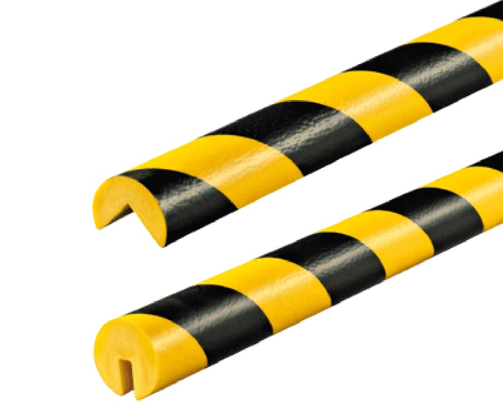 Eckschutzprofile aus flexiblem, alterungsbeständigem Polyurethanschaum