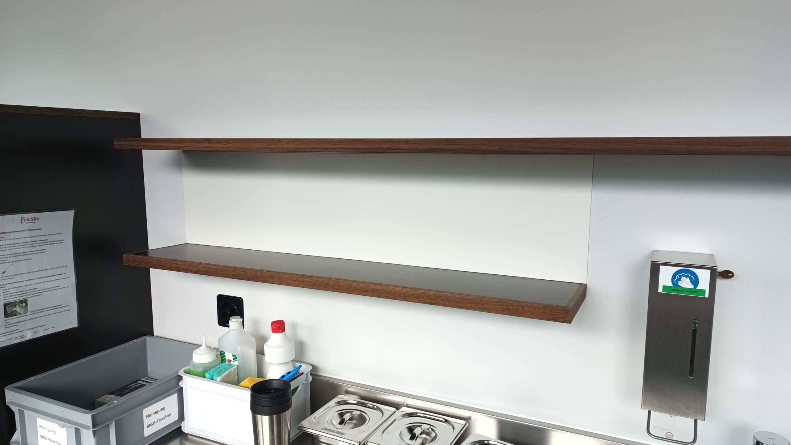 Wandschutzplatte als Schutz vor Verschmutzungen an der Wand