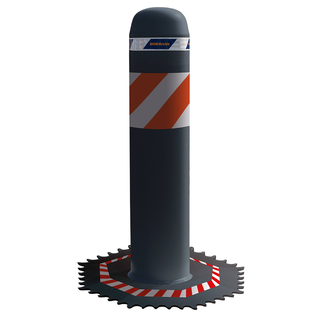 Hörmann mobile Fahrzeugsperre OktaBlock TR – temporäre Sicherheitslösung für Zufahrten und Veranstaltungen